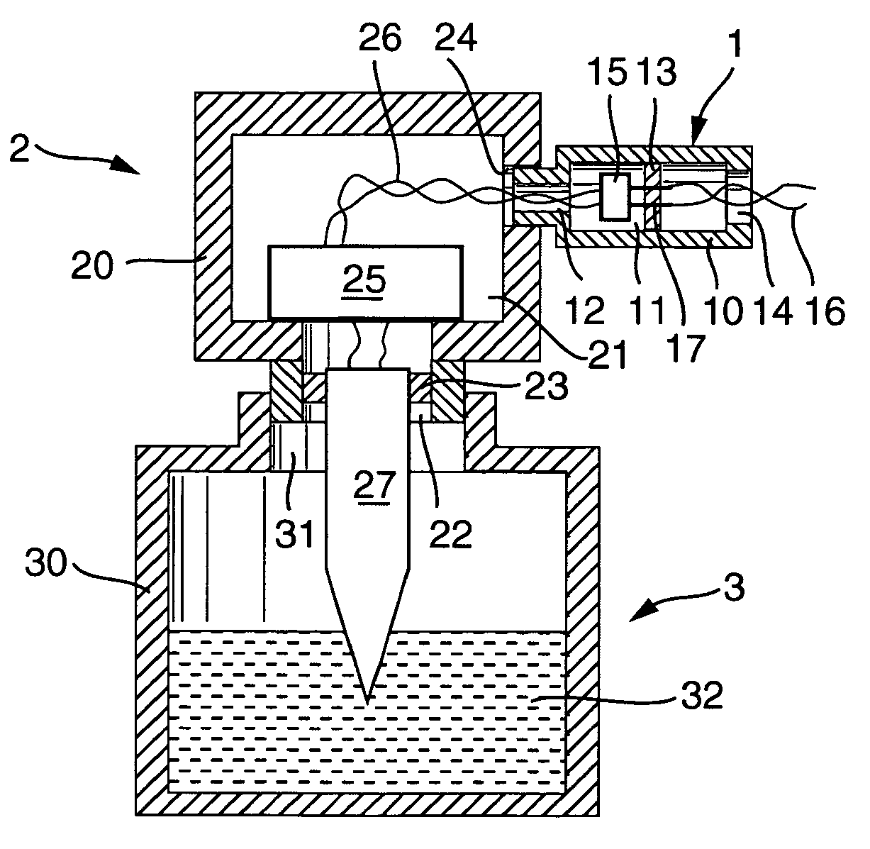 Safety module and measuring arrangement with safety module