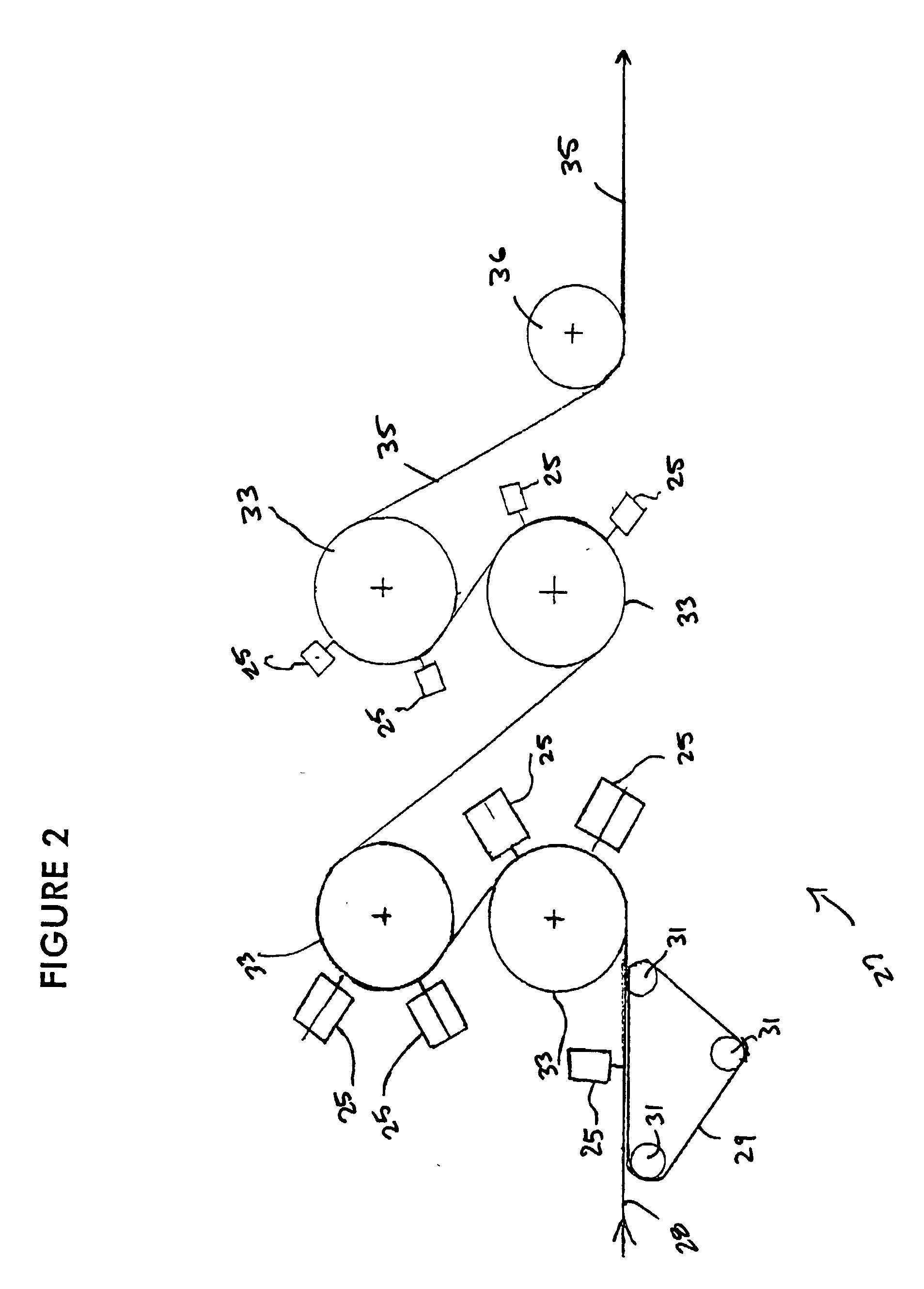 Method for making a hydroentangled nonwoven fabric and the fabric made thereby