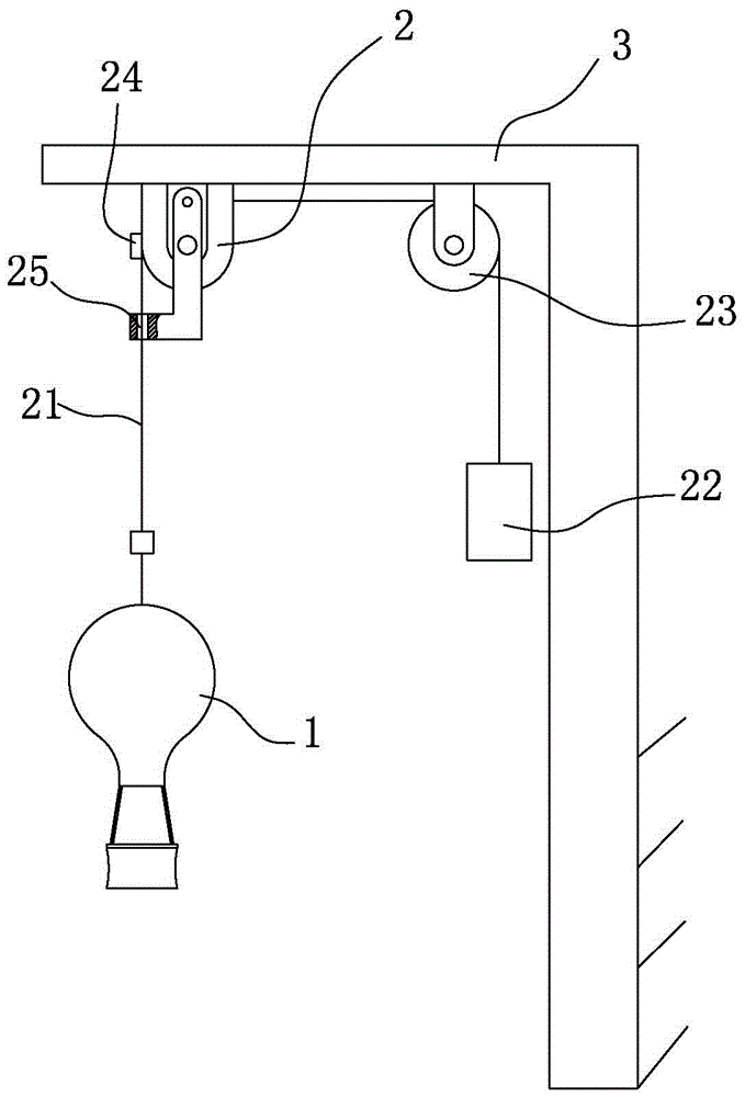 A hot air balloon experience device