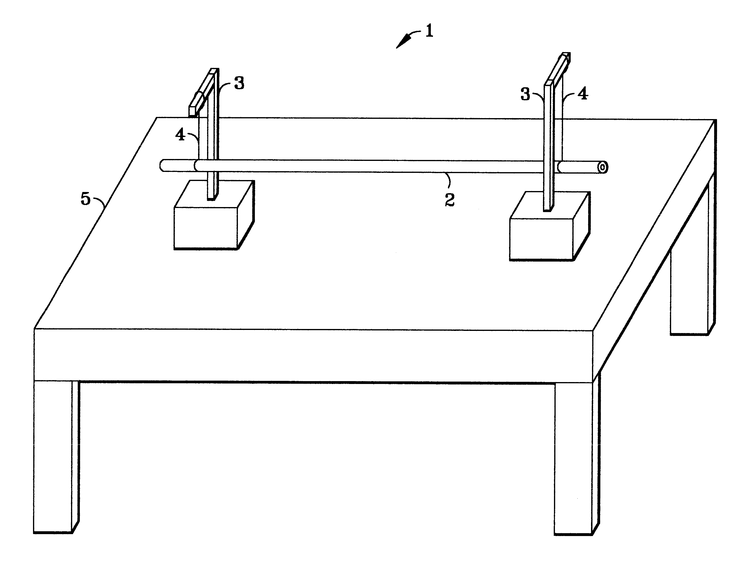 Simultaneous toasting device