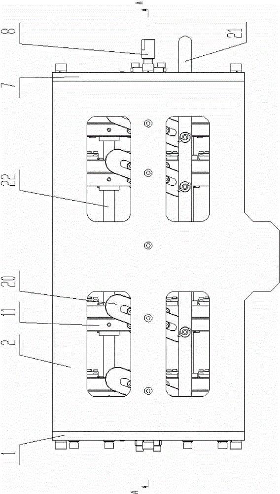 Bolt taking template mechanism