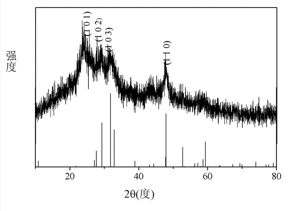 Carbon nanotube/ dendritic compound/ nanoparticle composite material and preparation method thereof