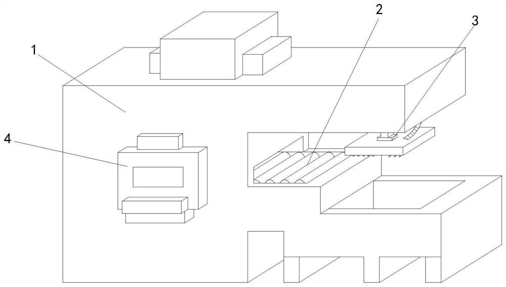 Intelligent paper feeding and smoothing mechanism of printing machine for intelligent manufacturing