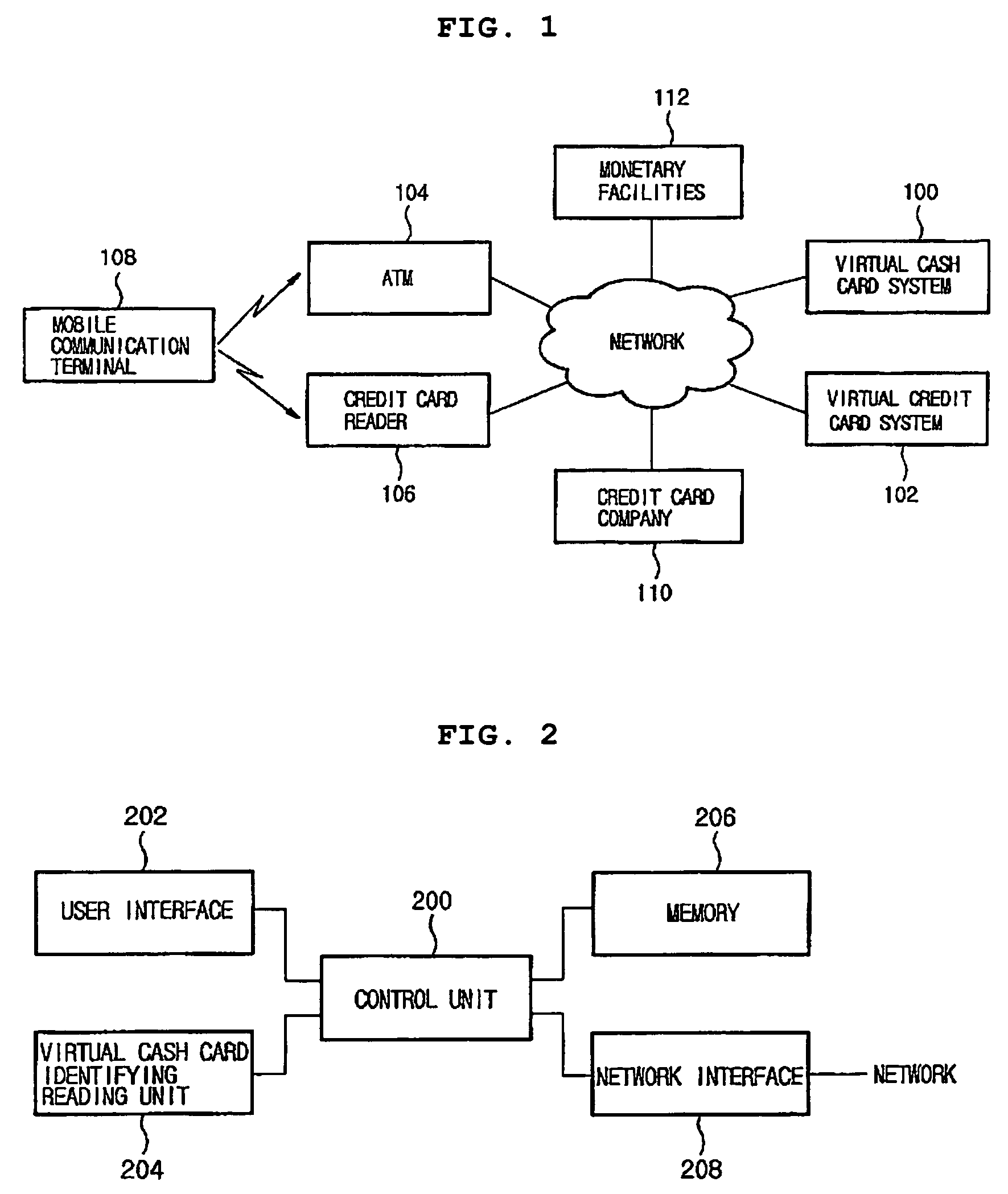 Virtual card service system and method