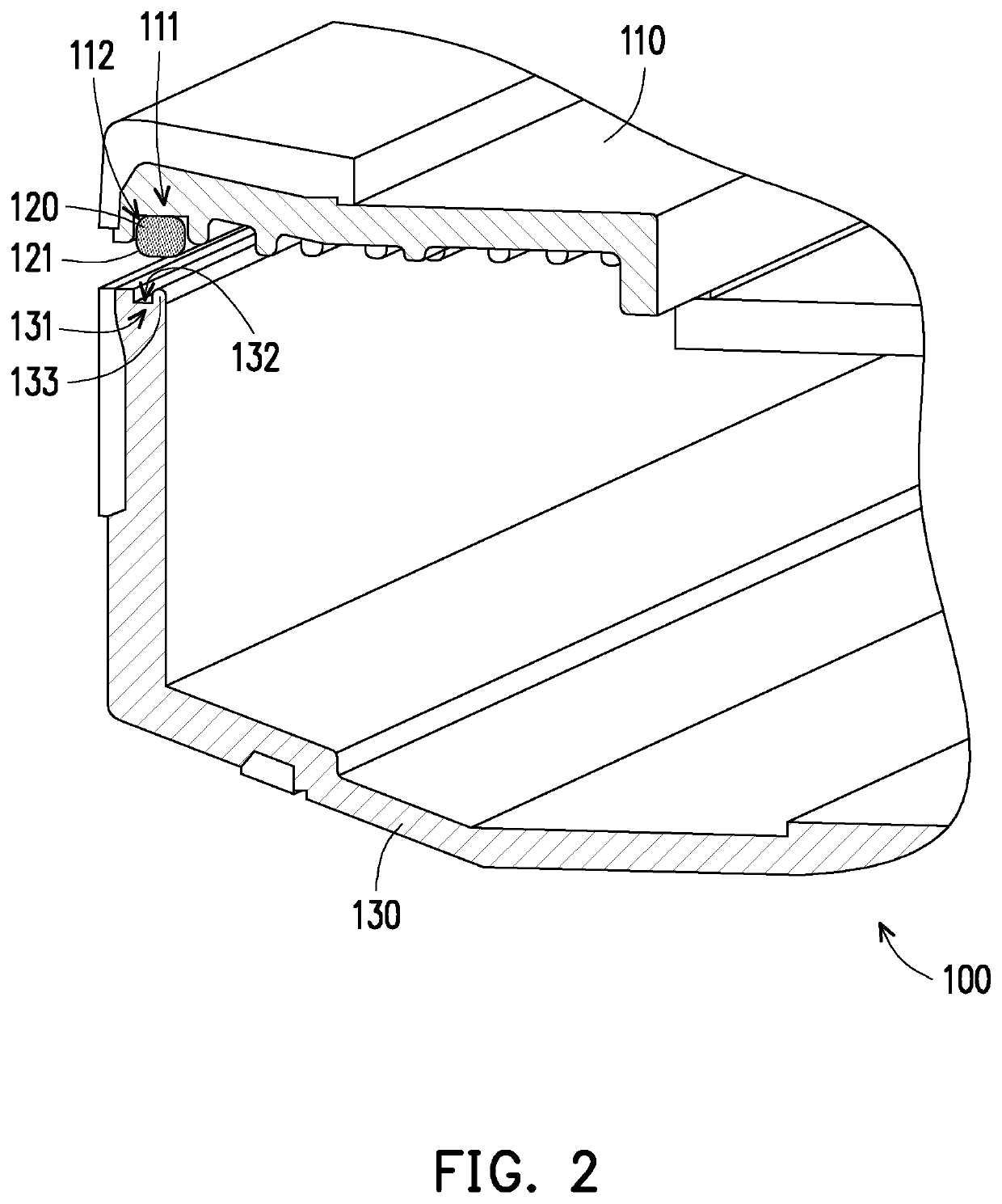 Casing structure