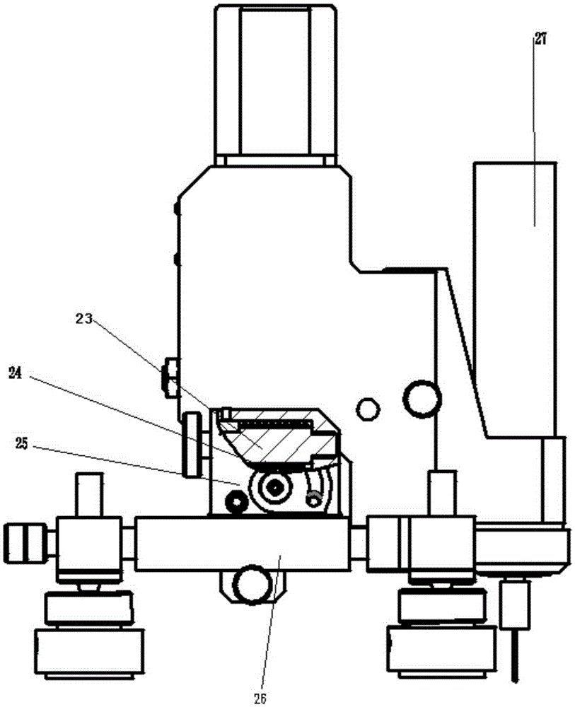 Automatic stress test drilling machine and working method thereof