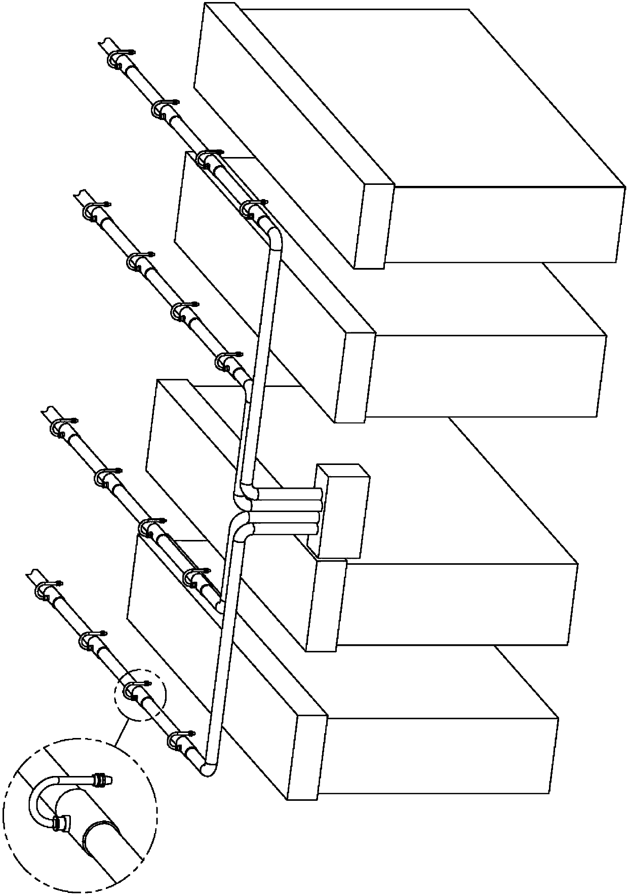 Early fire warning system for detecting airborne particle value