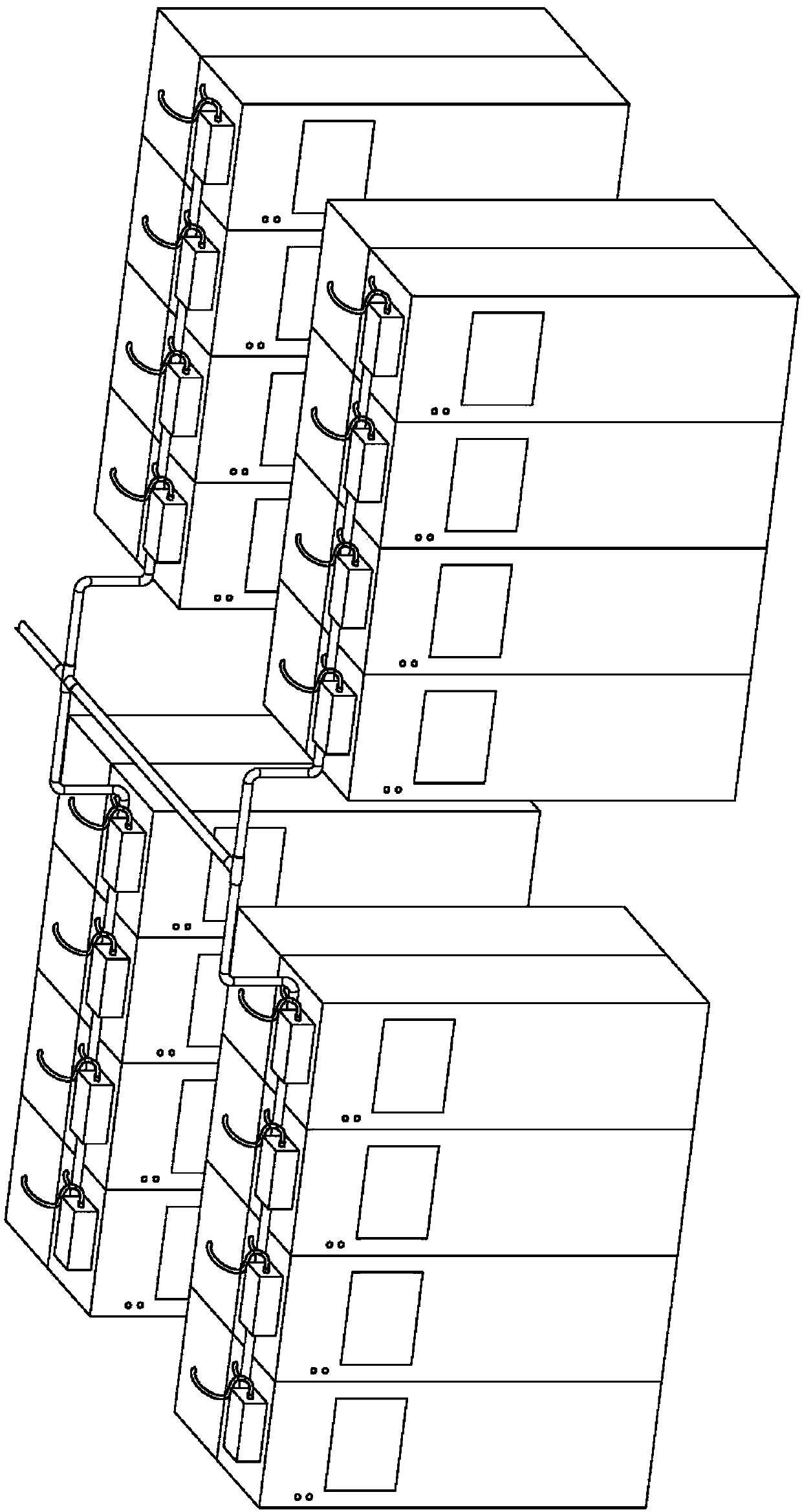 Early fire warning system for detecting airborne particle value