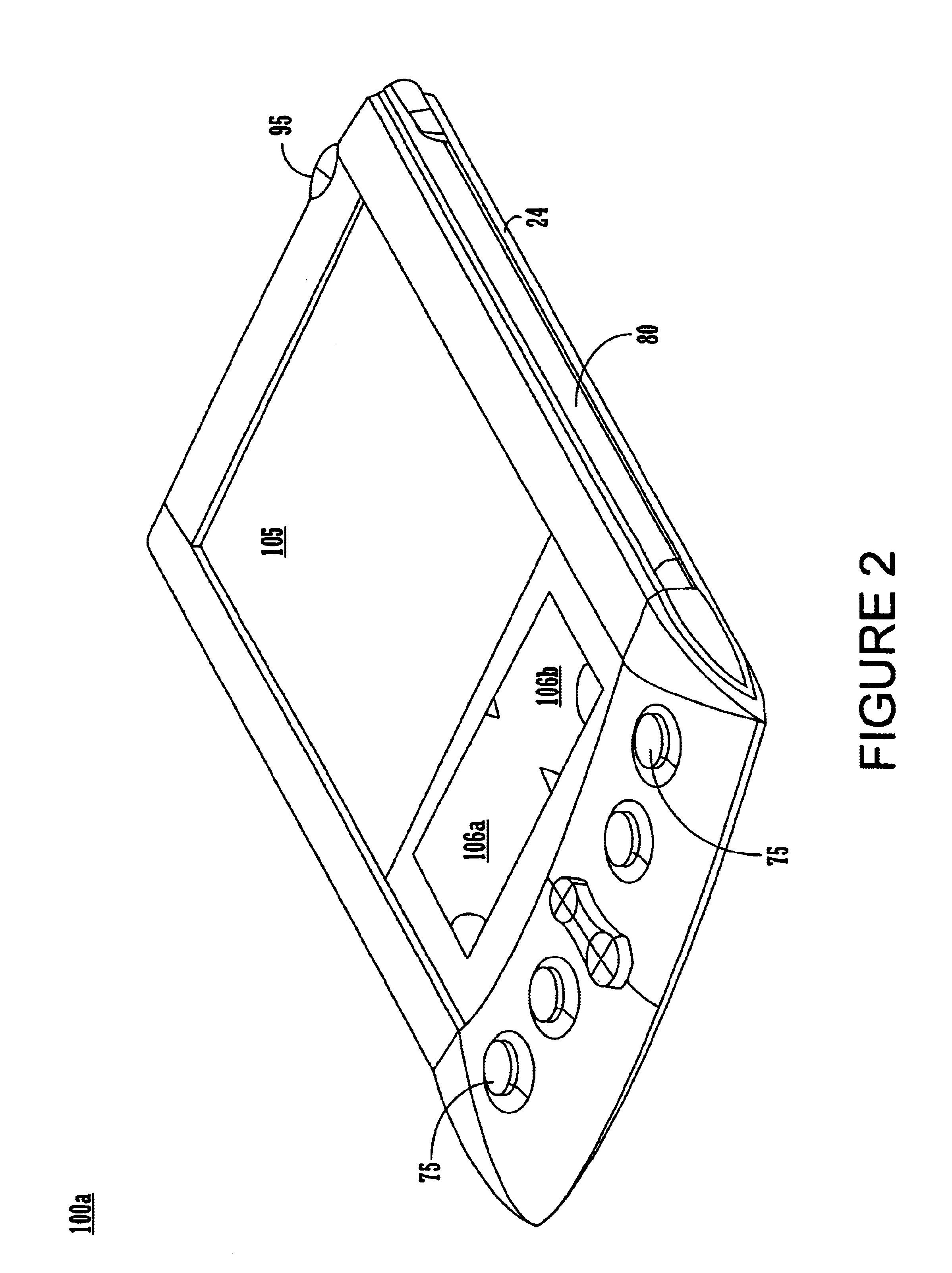 Multifunctional cover integrated into sub-panel of portable electronic device