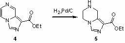 Preparation method of 5,6,7,8-tetrahydro-imidazo[1,5-a]pyrazine-1-carboxylic acid ethyl ester