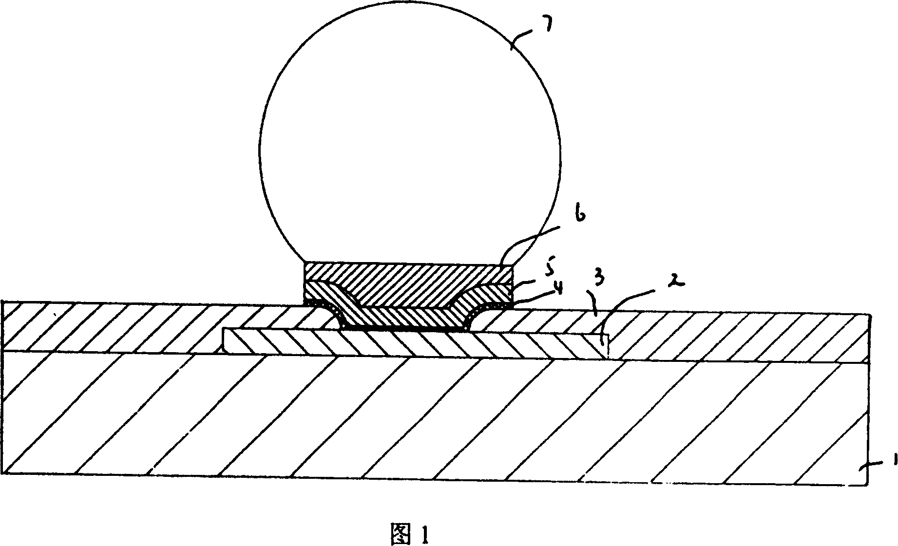 Micron level chip packing structure