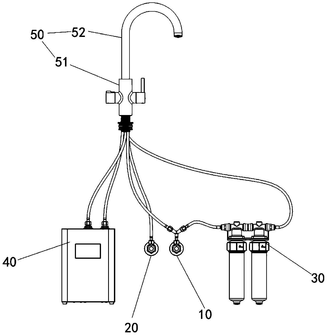 Multifunctional drinking water supply system