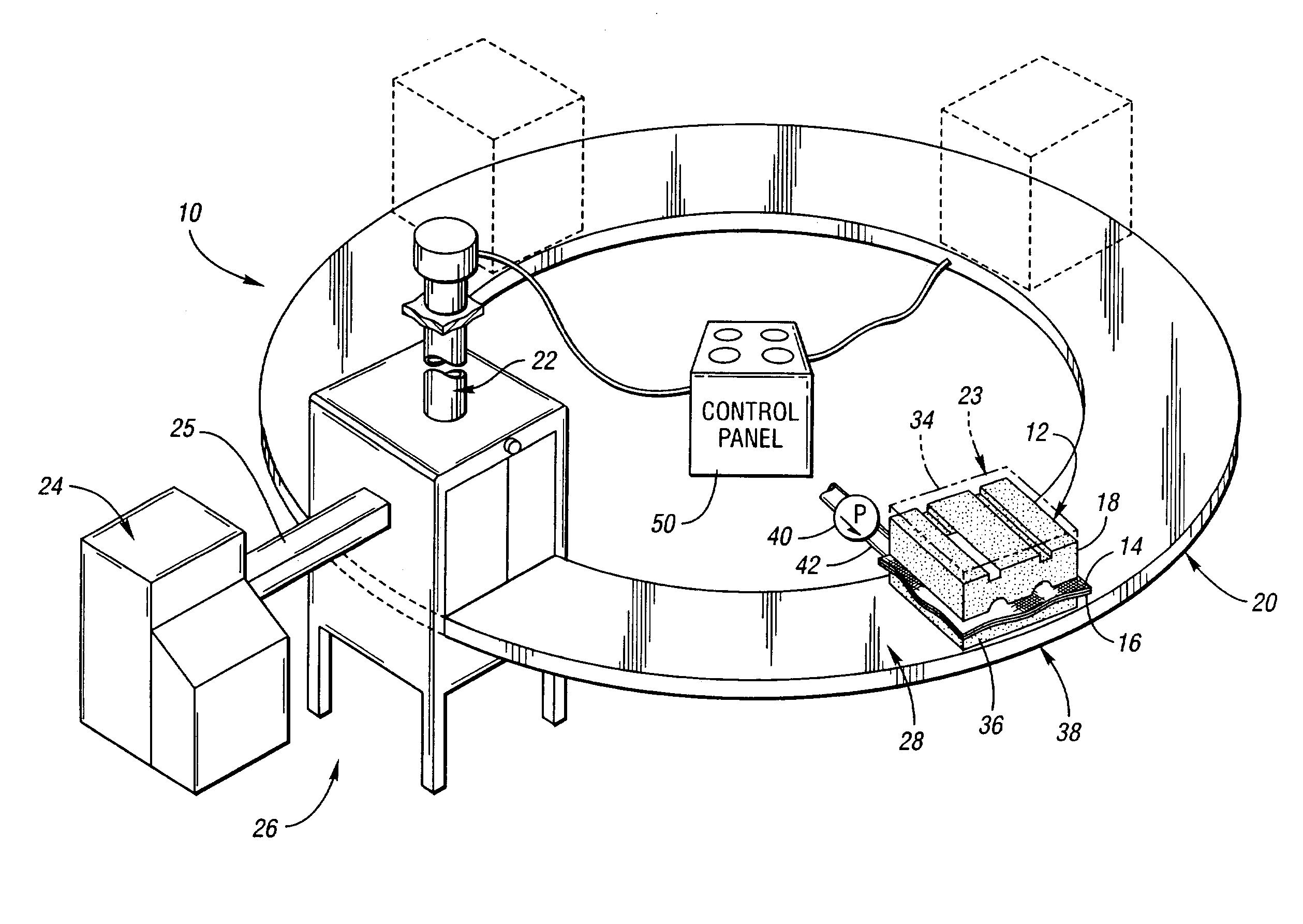 Method and apparatus for bonding a cover to a substrate using high frequency microwaves