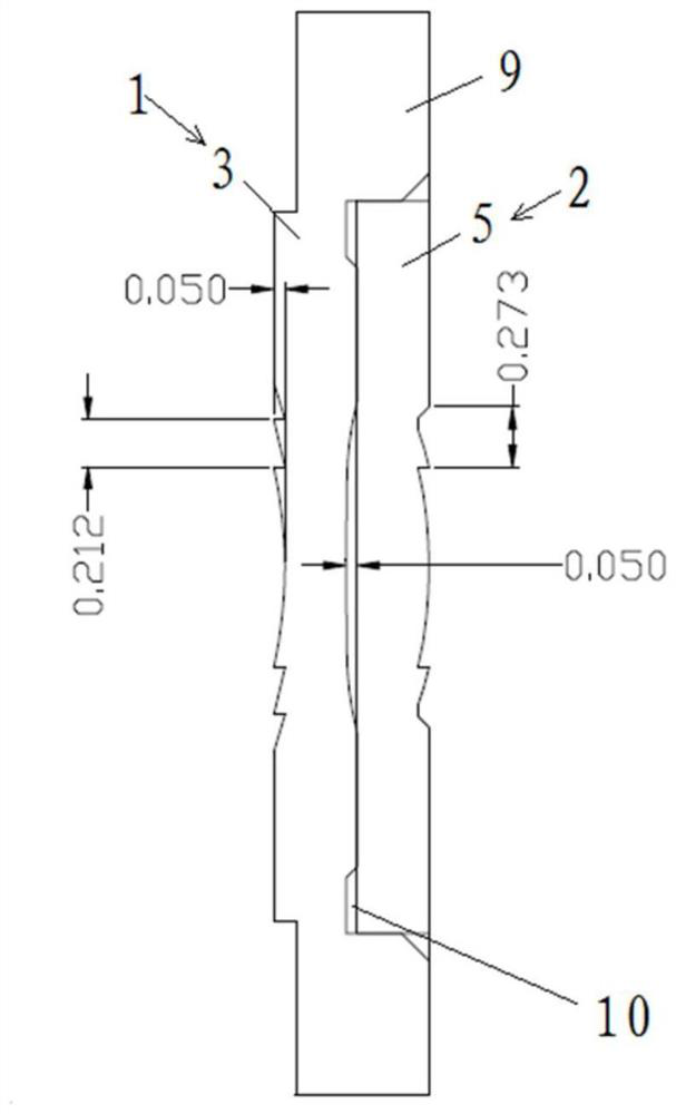 Lens capable of realizing wide angle, image acquisition device and electronic equipment