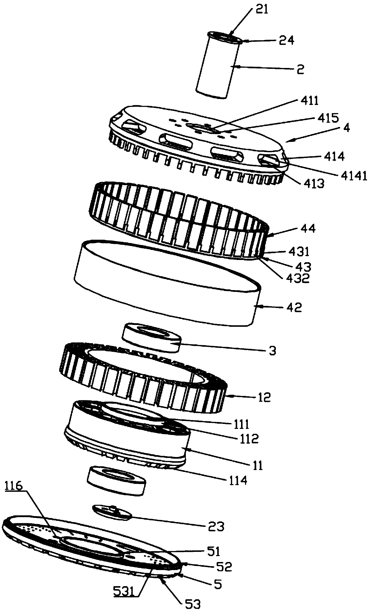 Outer rotor brushless motor