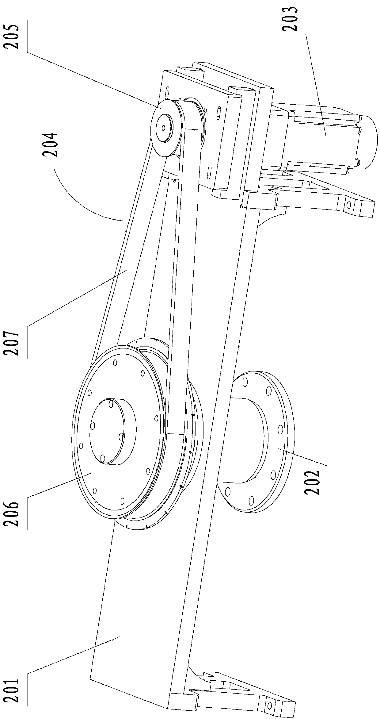 Chip writing mechanism for chip personalized data writing machine