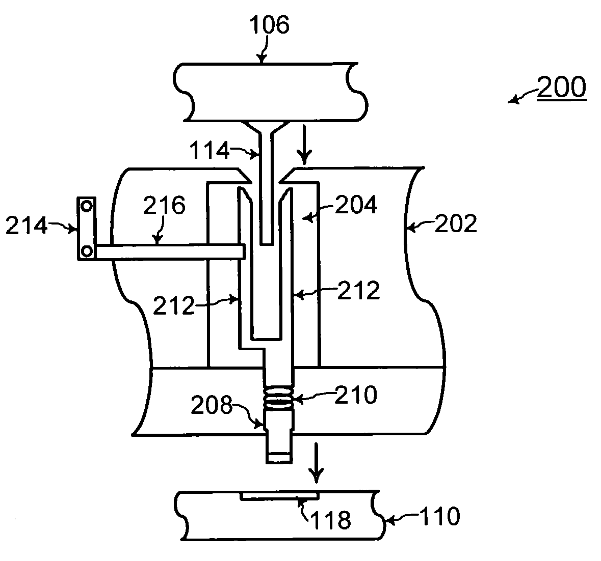 Compression mount and zero insertion force socket for IC devices