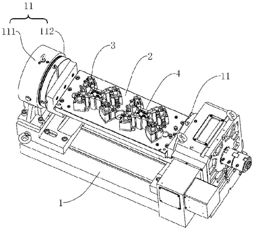 A camera cover processing jig