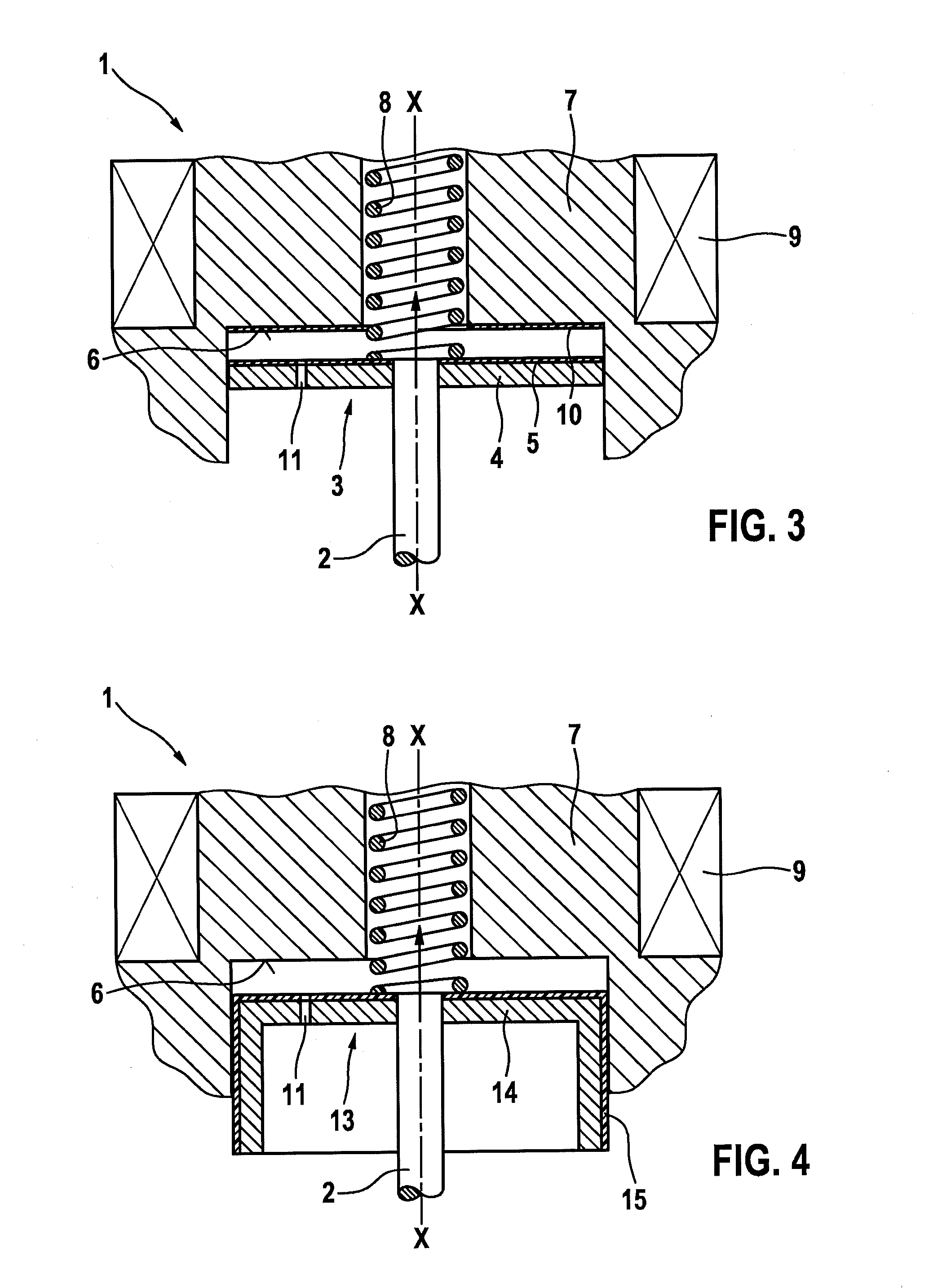 Valve for injecting fuel