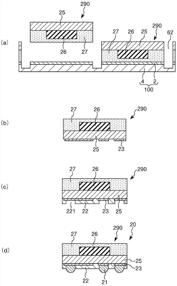 Adhesive tape for semiconductor substrate processing and method for manufacturing semiconductor device