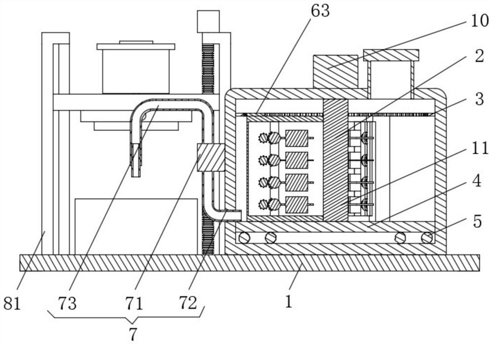 Compression molding machine for glass fiber reinforced plastic material machining