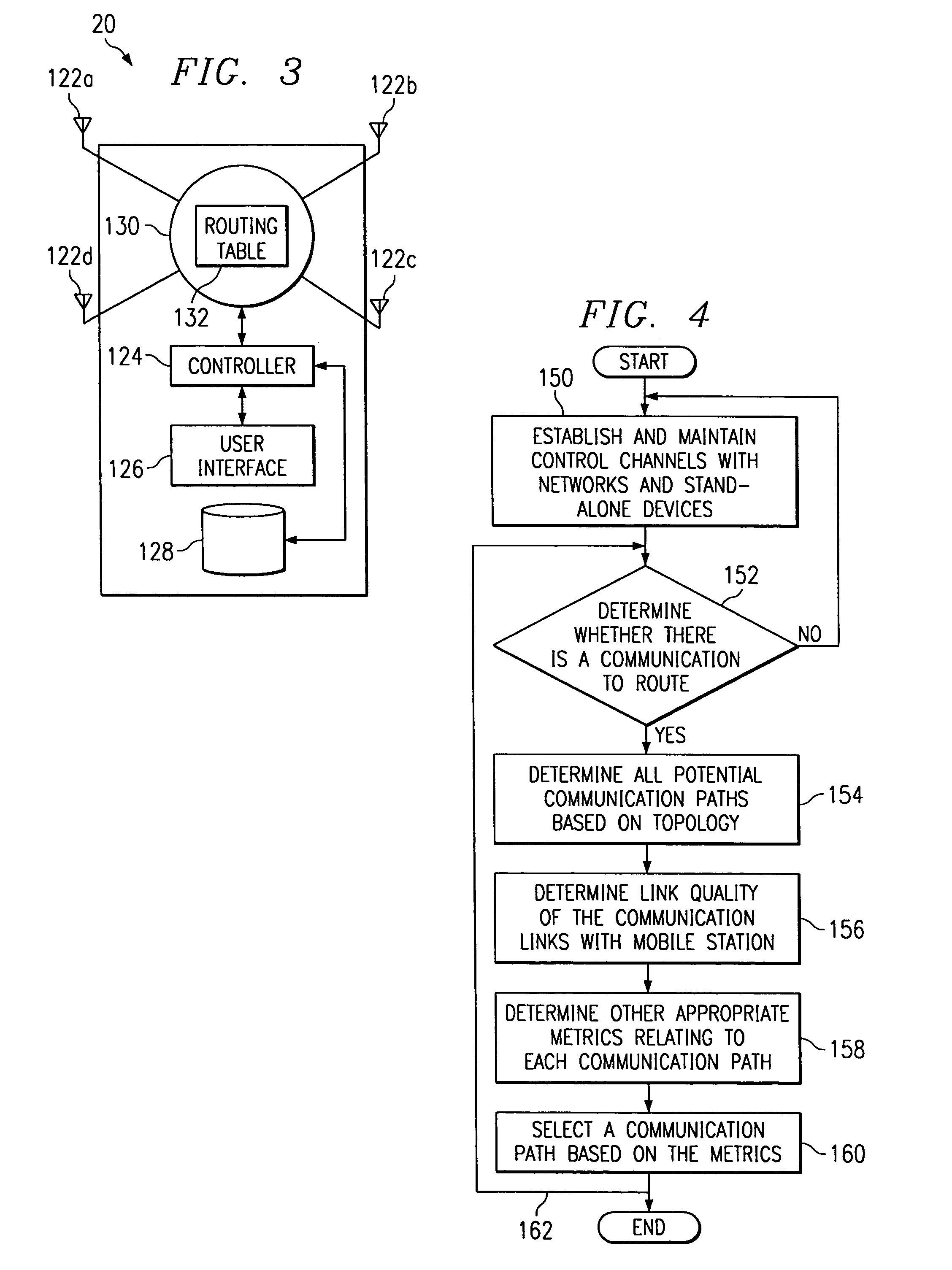 System and method for re-routing communications based on wireless communication link quality