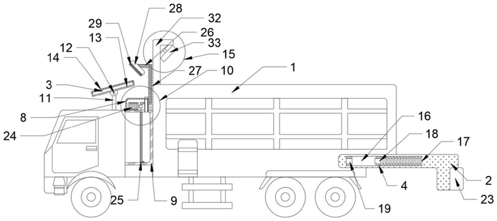 An environmentally friendly muck truck