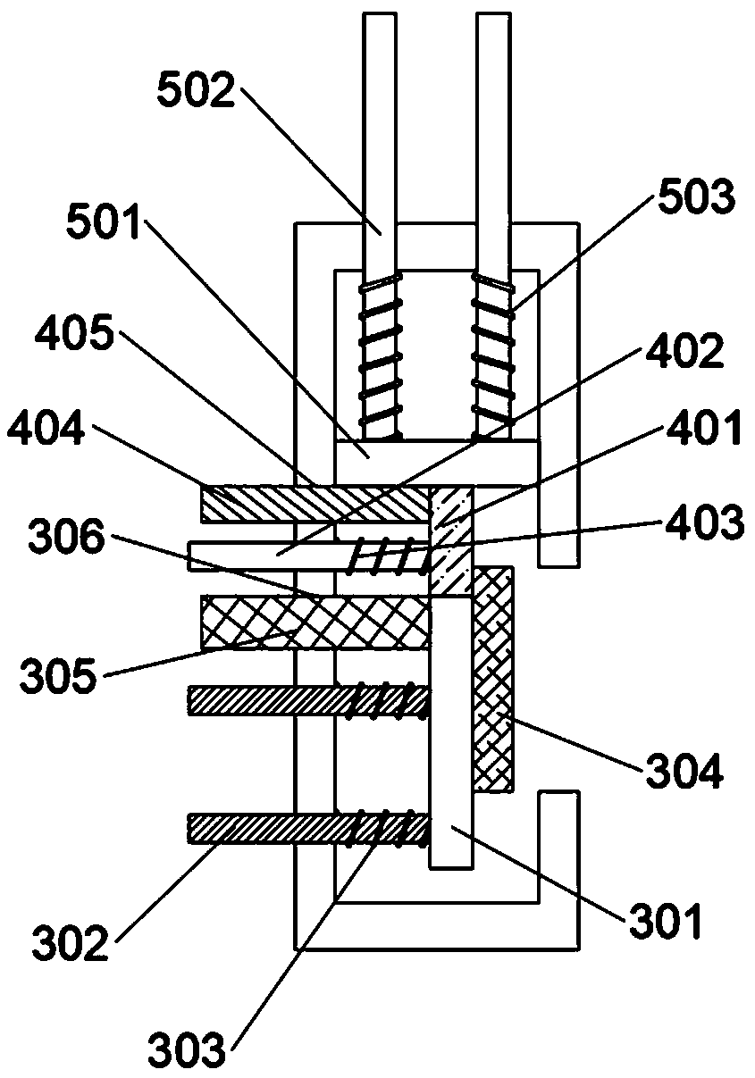 Electric power temporary grounding device