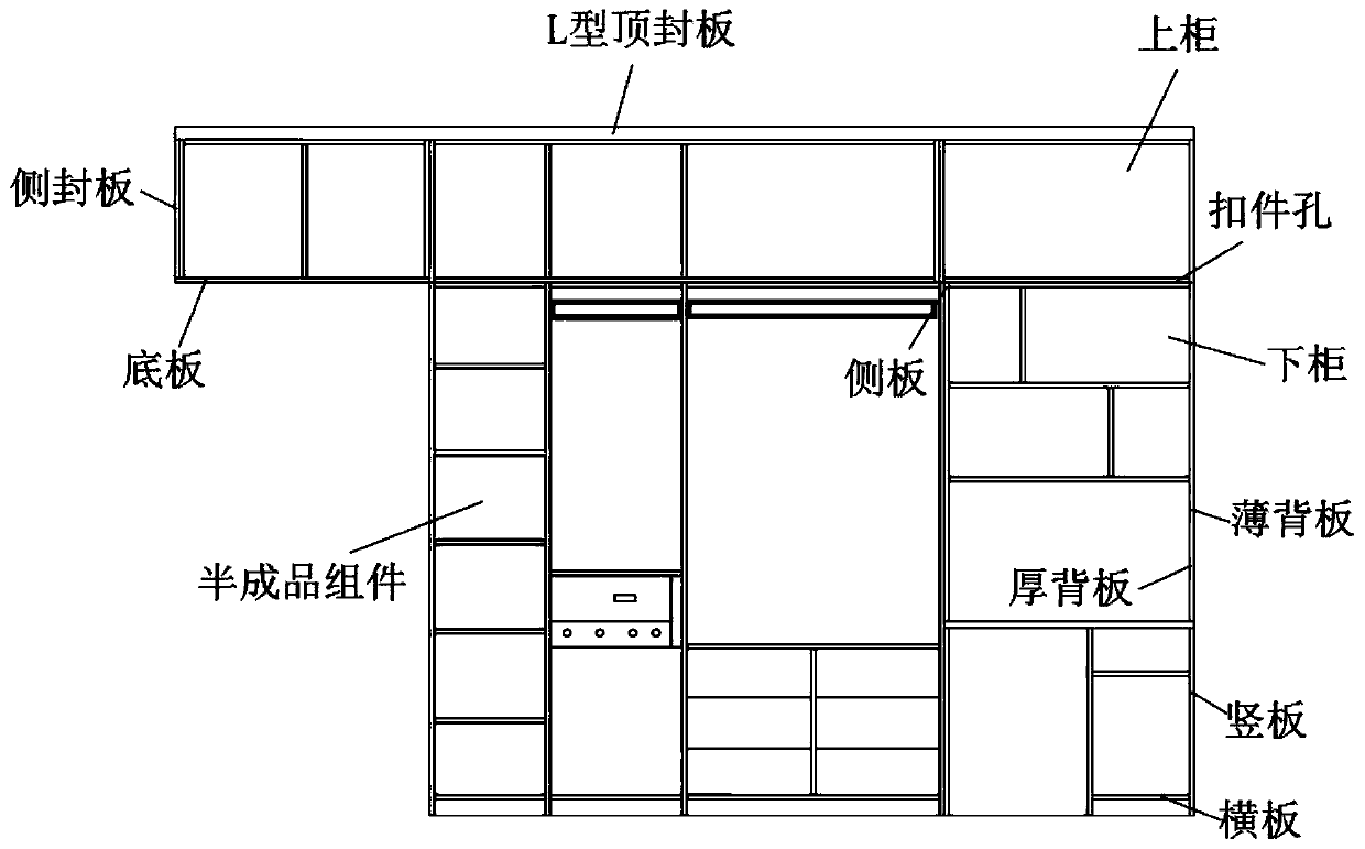 Furniture plate disassembling method