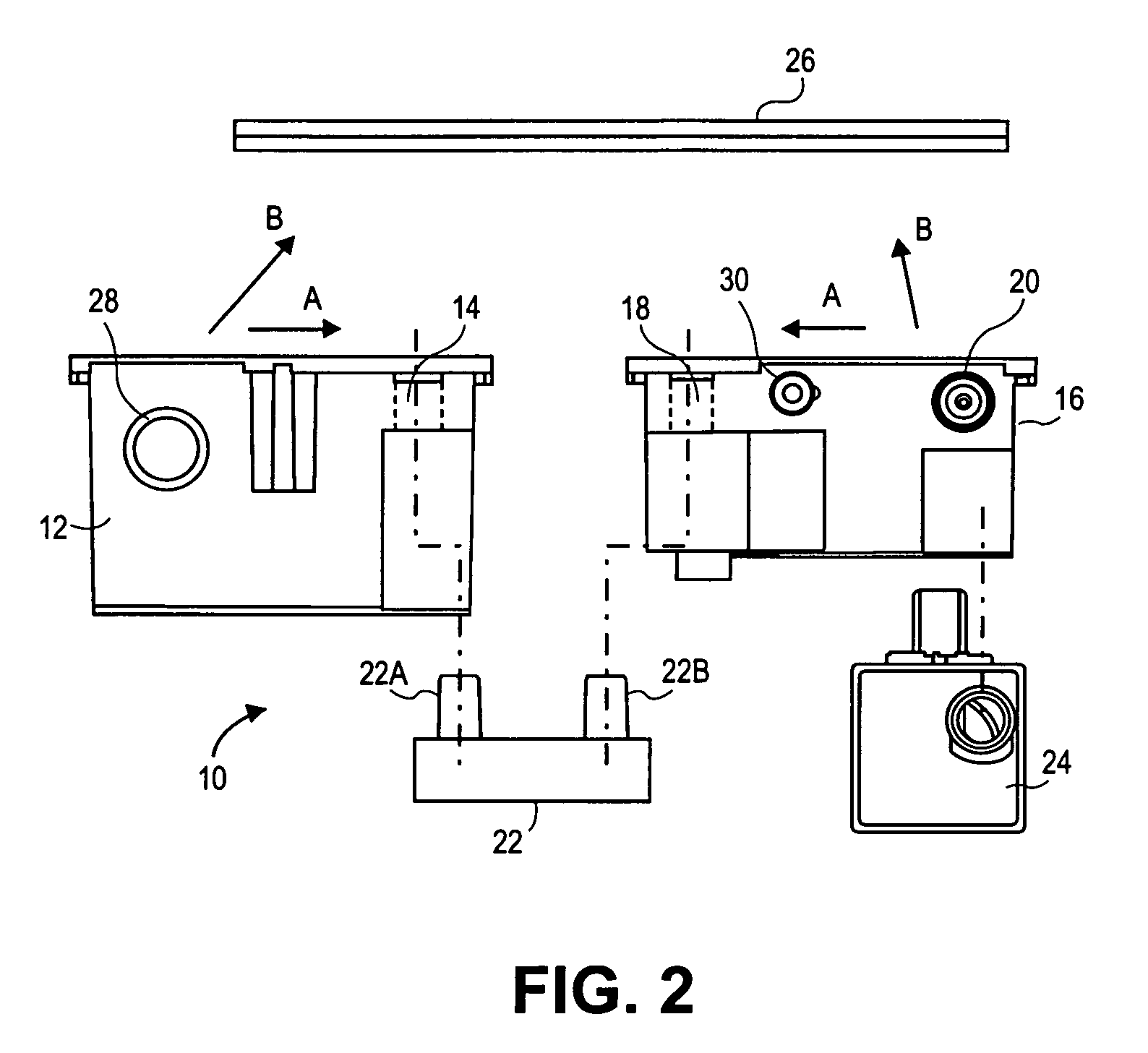 Pressure gauge for chest drainage unit