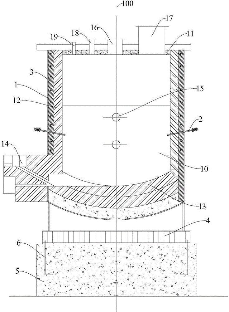 Method of adopting oxygen-enriched vortex bath smelting furnace to treat tin-containing material