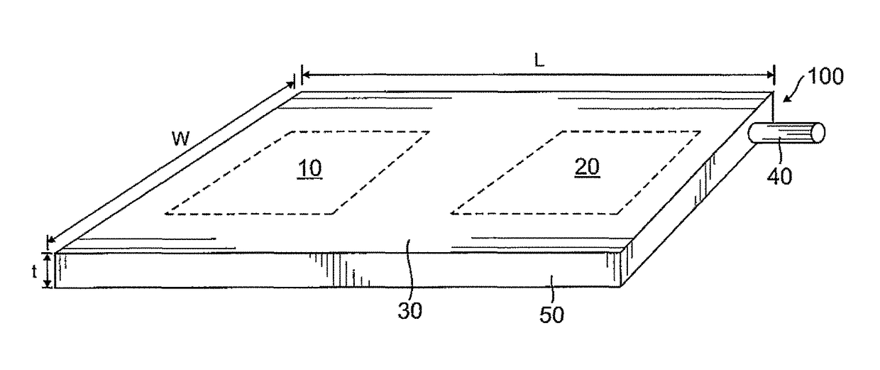 Planar heat pipe with architected core and vapor tolerant arterial wick