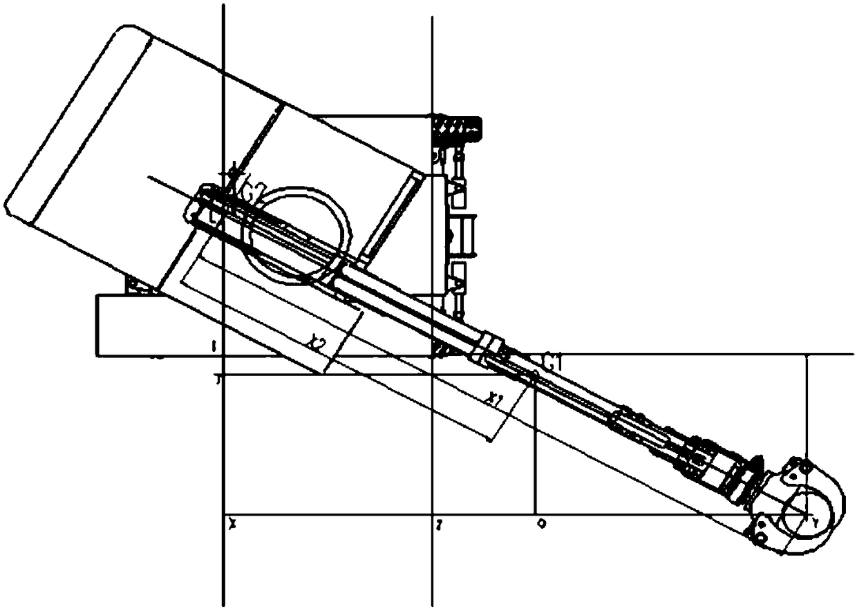 Stabilizing method and stabilizing system capable of preventing overturn of log grabbing and lifting truck