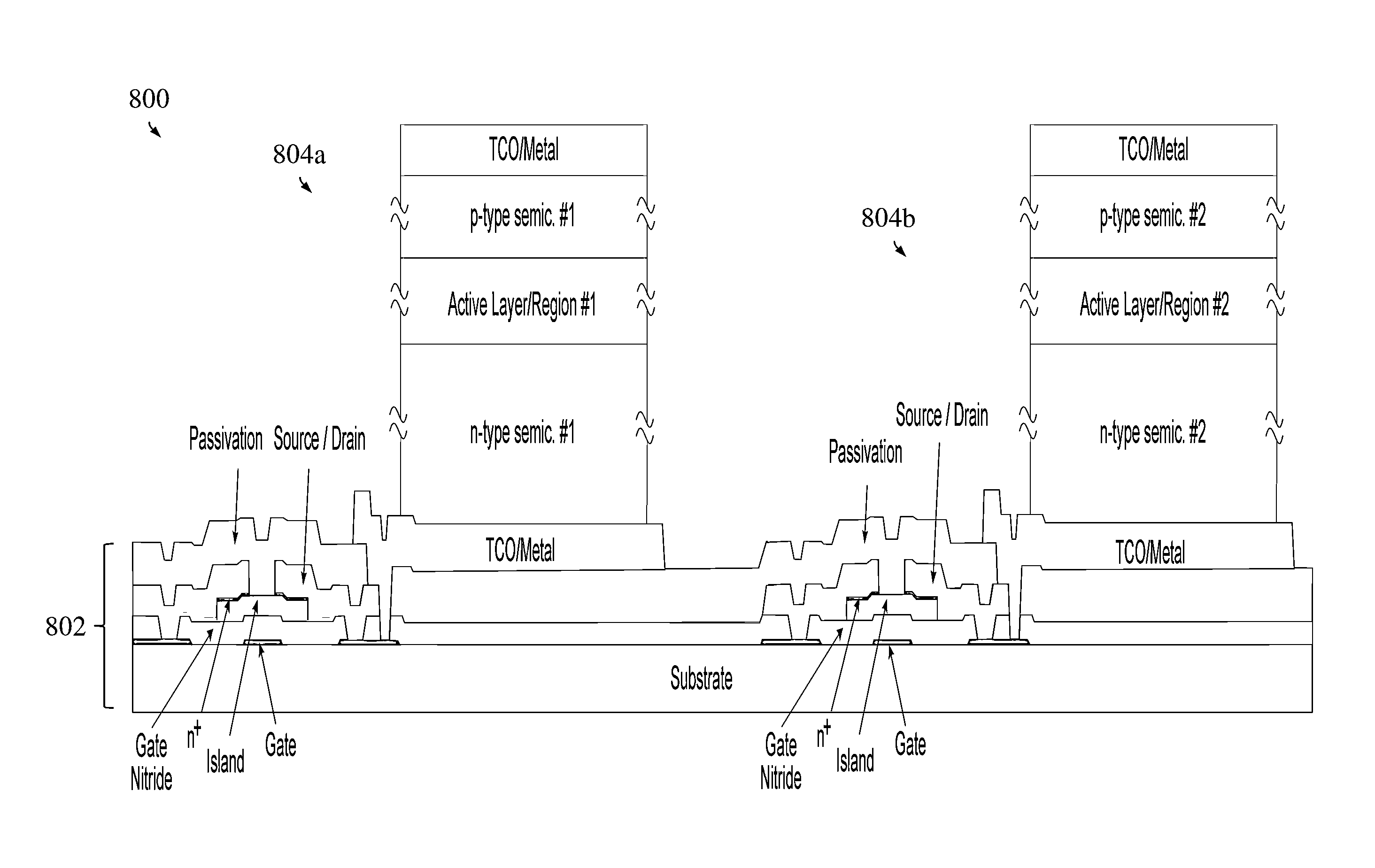 Integrating active matrix inorganic light emitting diodes for display devices