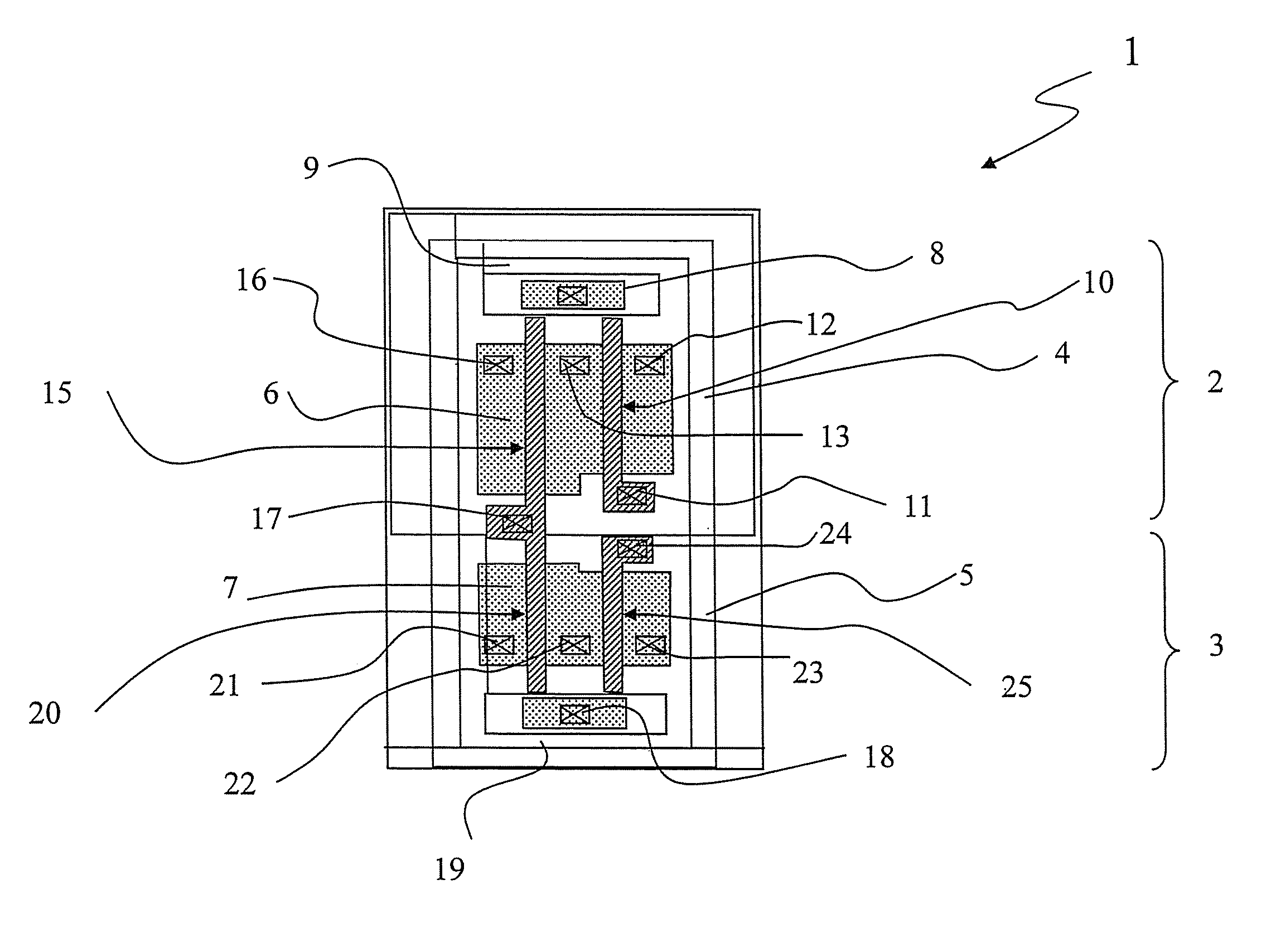 Method for implementing functional changes into a design layout of an integrated device, in particular a system-on-chip, by means of mask programmable filling cells