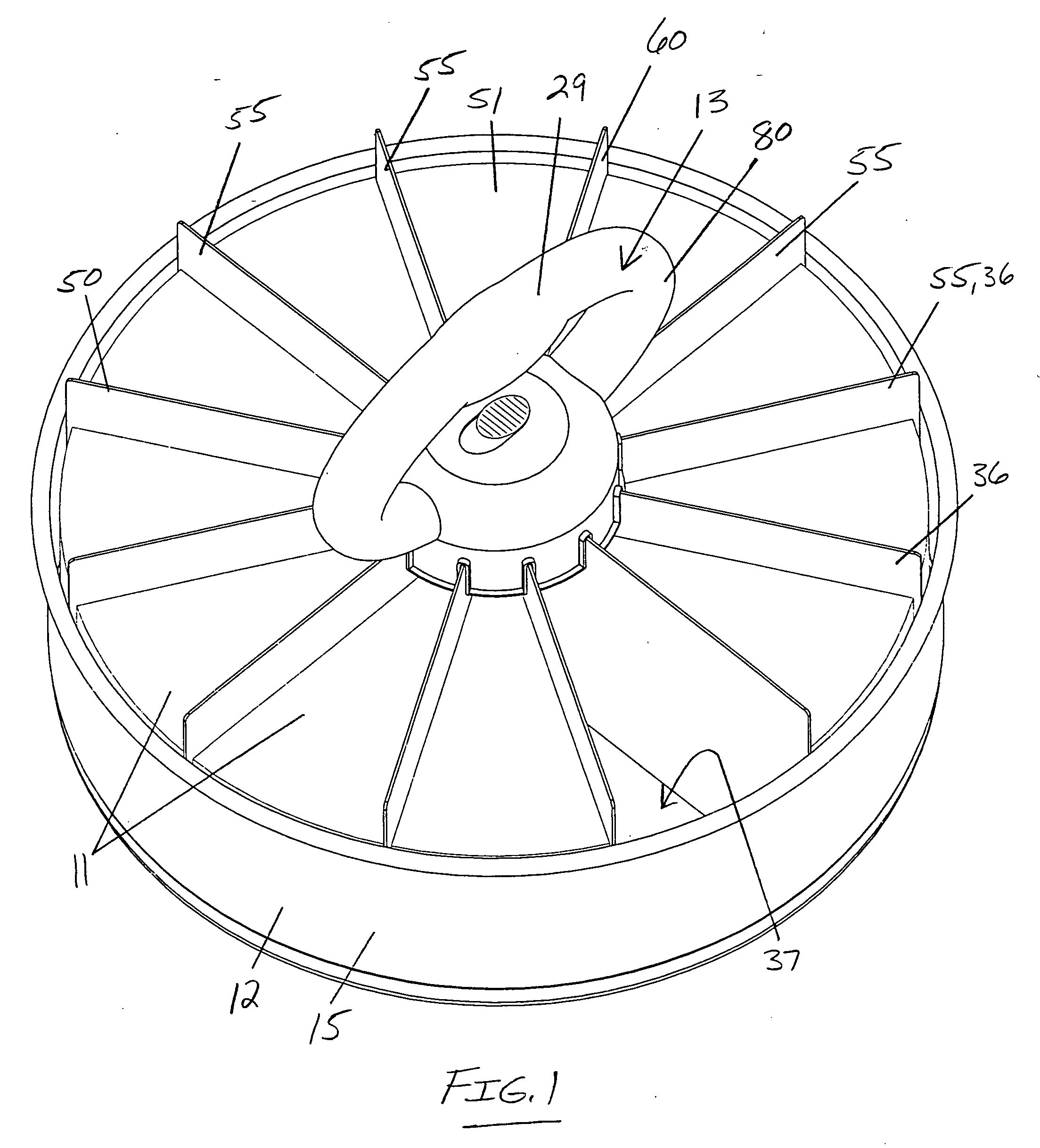 Food presentation system and assembly therefor