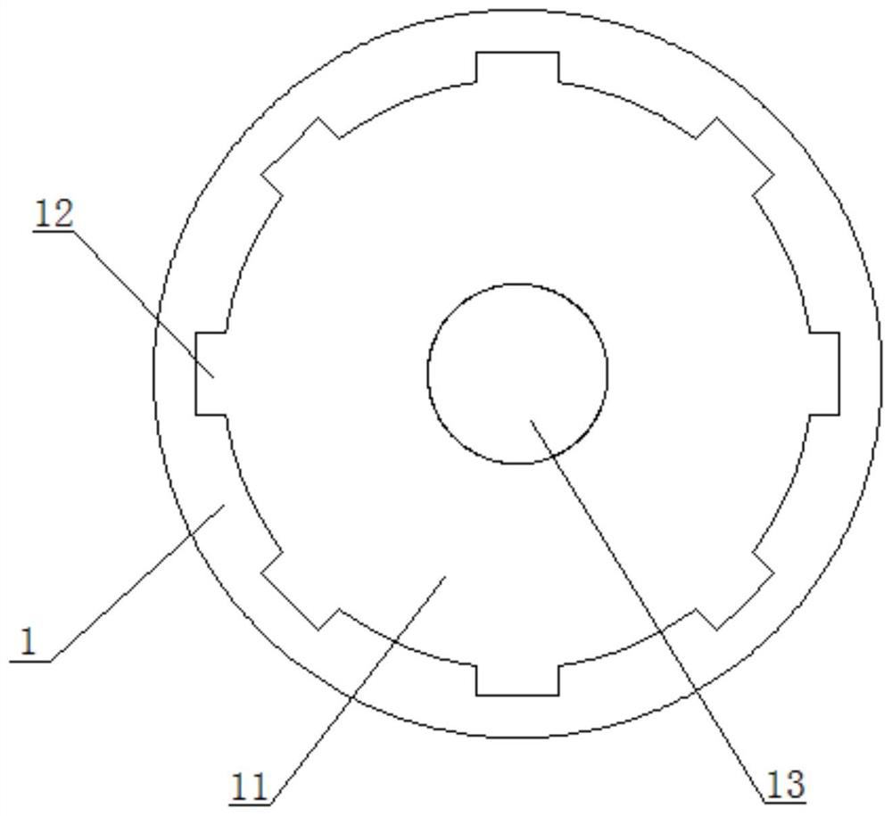 A mold core with variable inner diameter