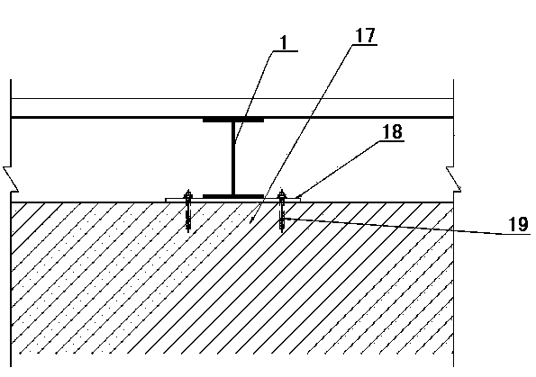Large-altitude-difference non-planar modeling suspended ceiling structure and construction method thereof