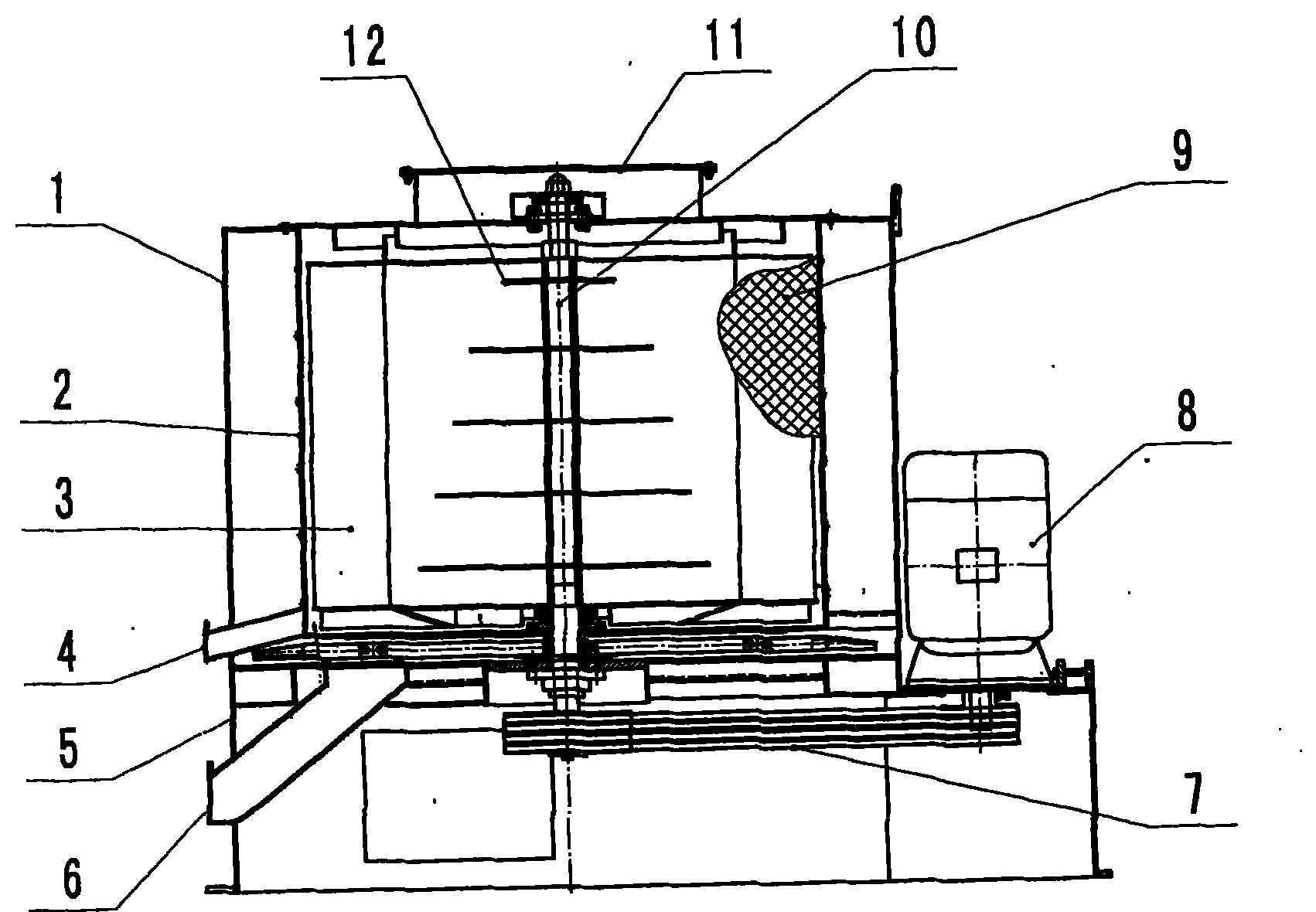 Centrifugal sieving machine