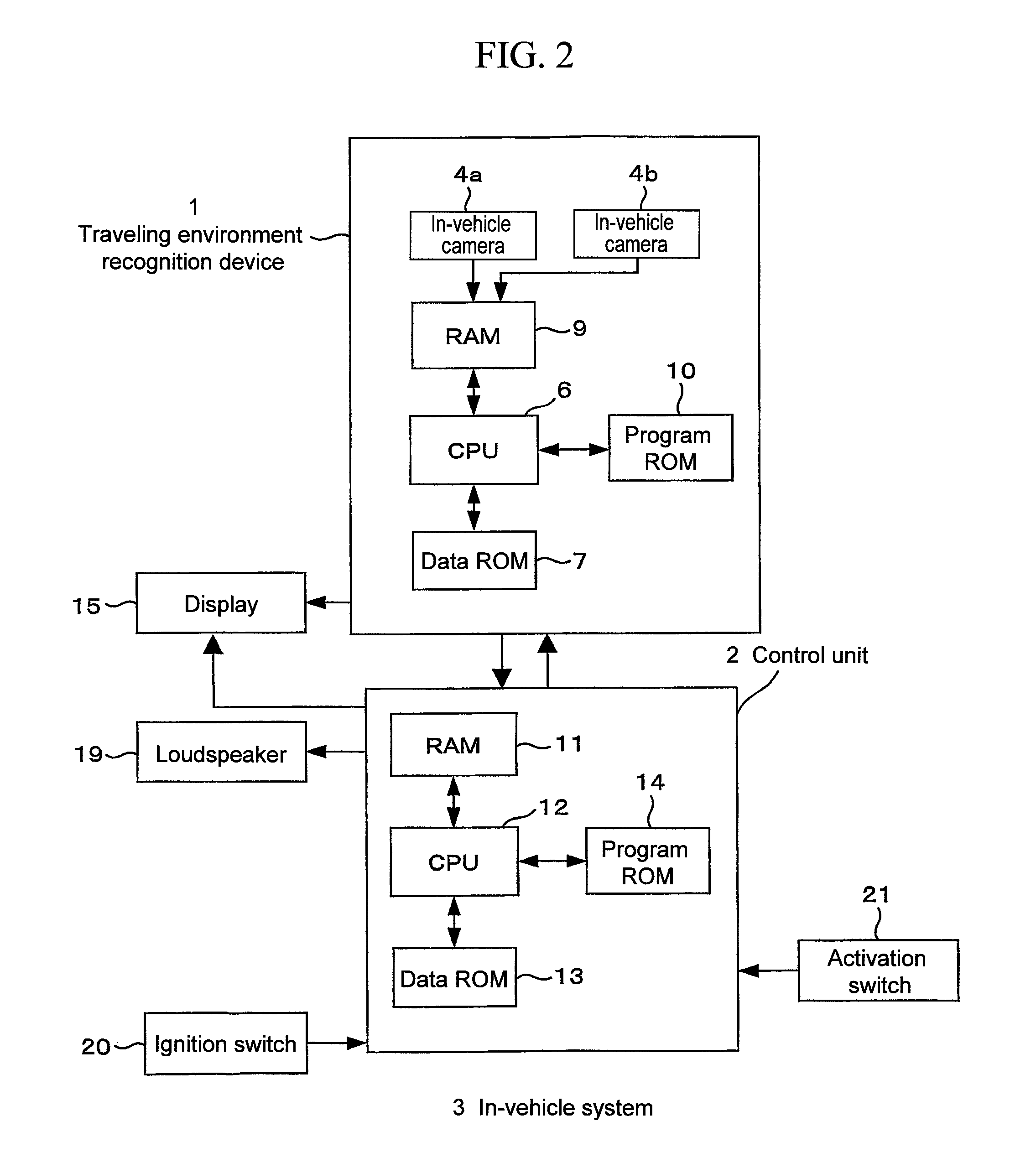 Traveling environment recognition device