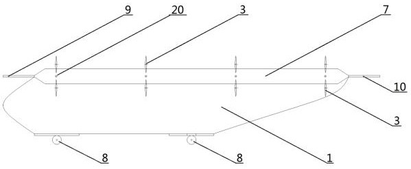 Method for realizing flight control of A-wing aircraft