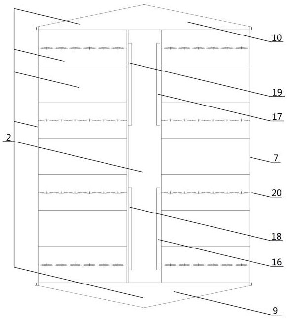 Method for realizing flight control of A-wing aircraft