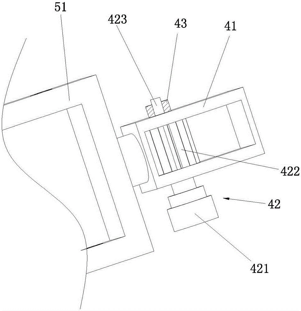 Food contact material single-face soaking device