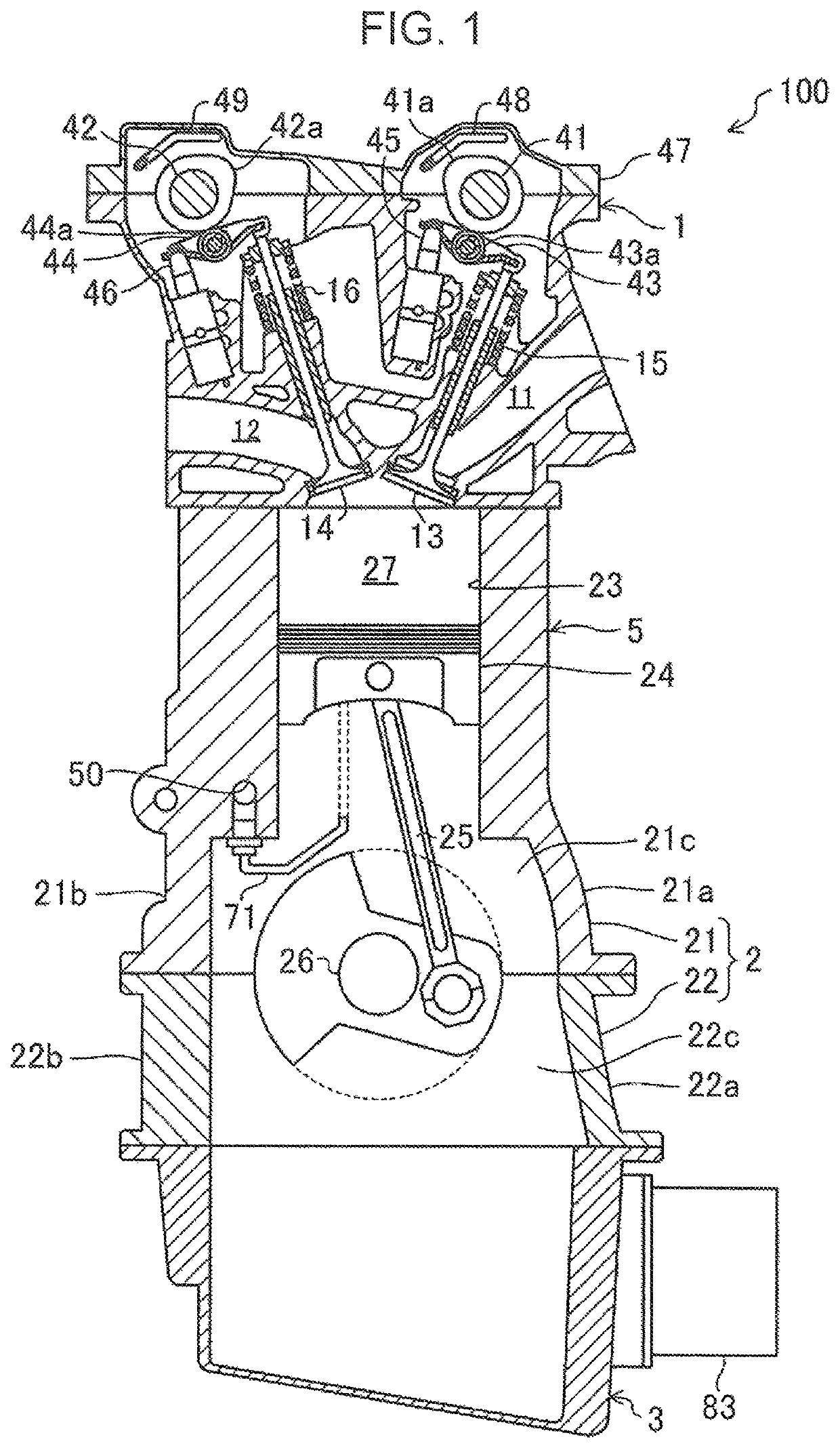 Oil supply device for engine