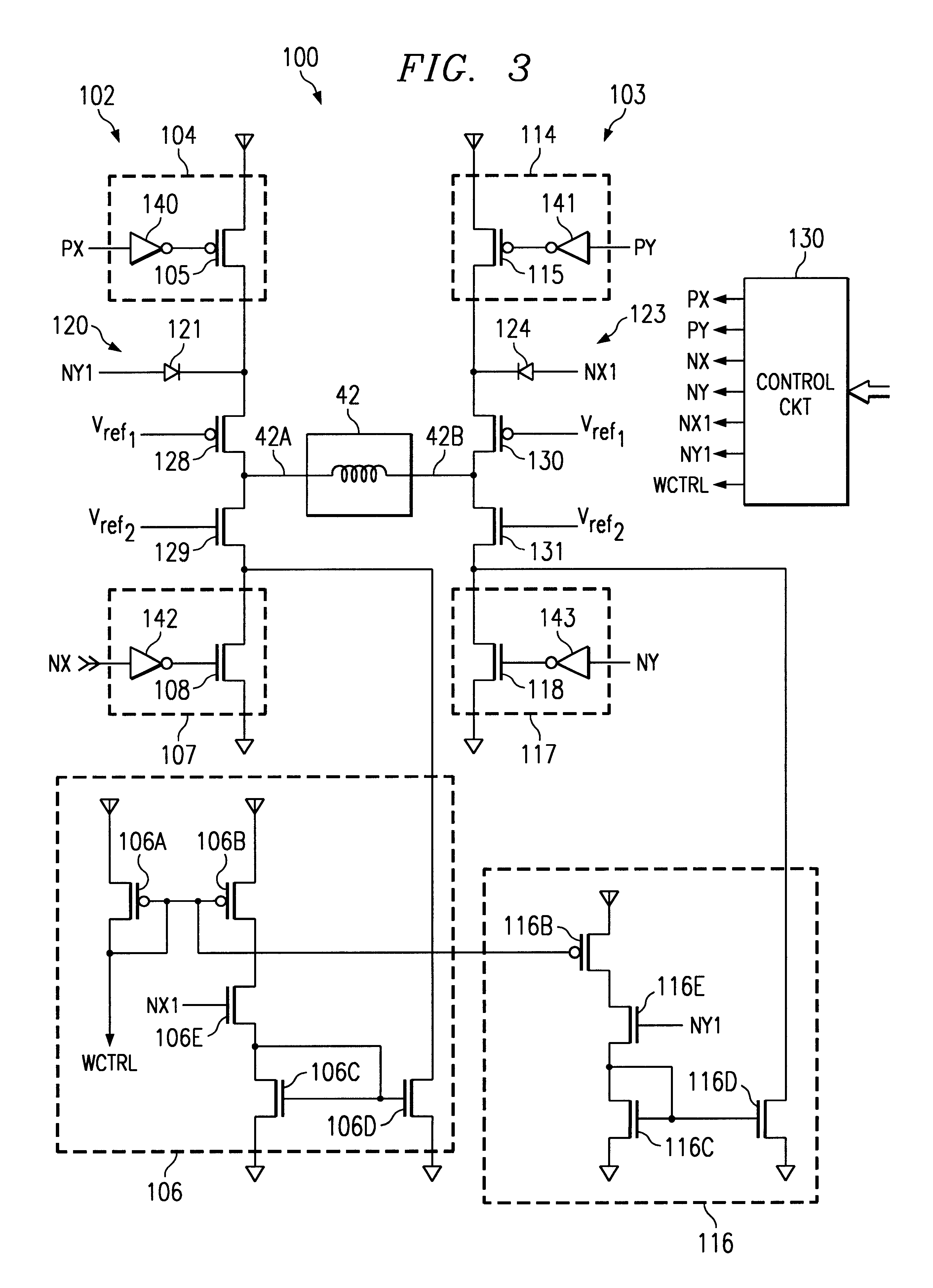 Write head driver circuit and method for writing to a memory disk
