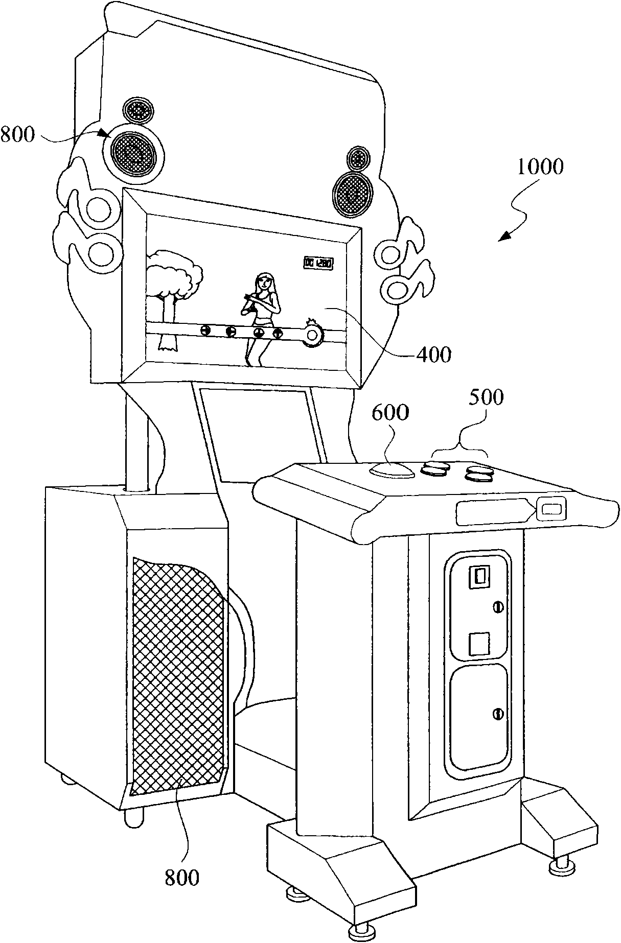 Execution system for rhythm training and method thereof