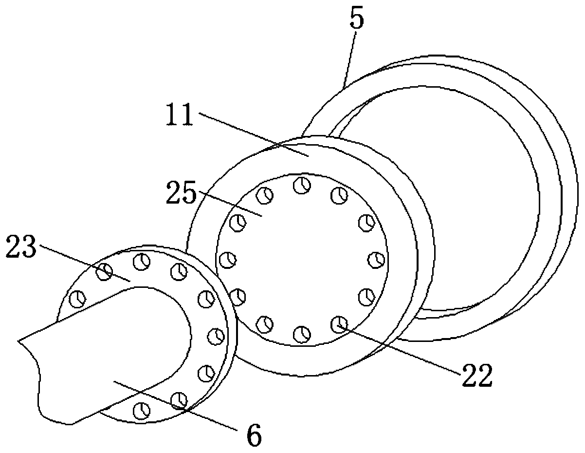 Waste engineering plastic cable recycling device