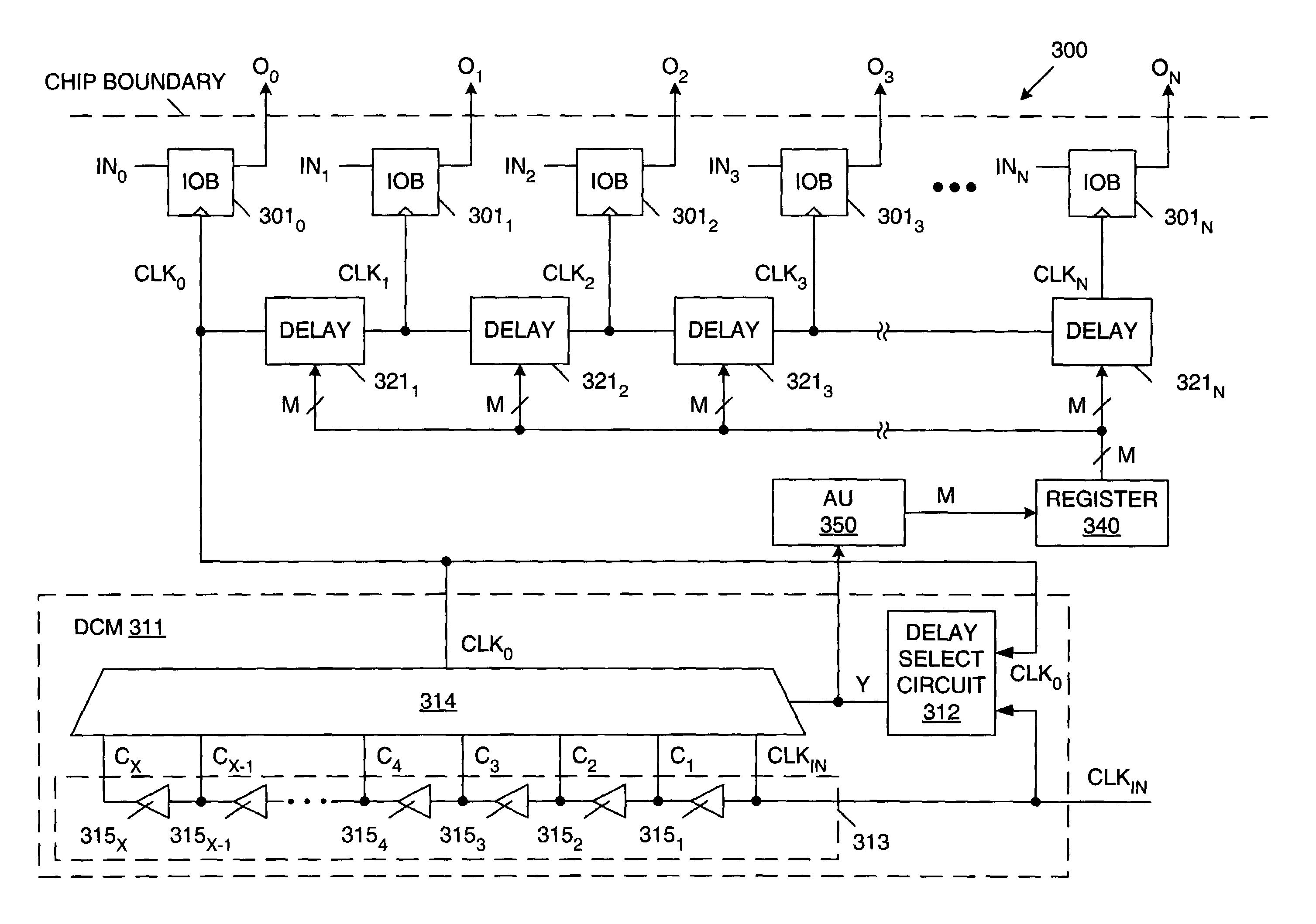 Control of simultaneous switch noise from multiple outputs