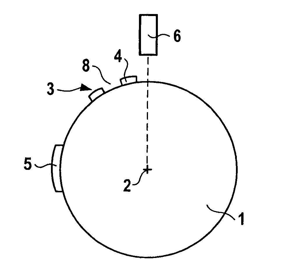 Method for measuring the rotational speed of a crankshaft