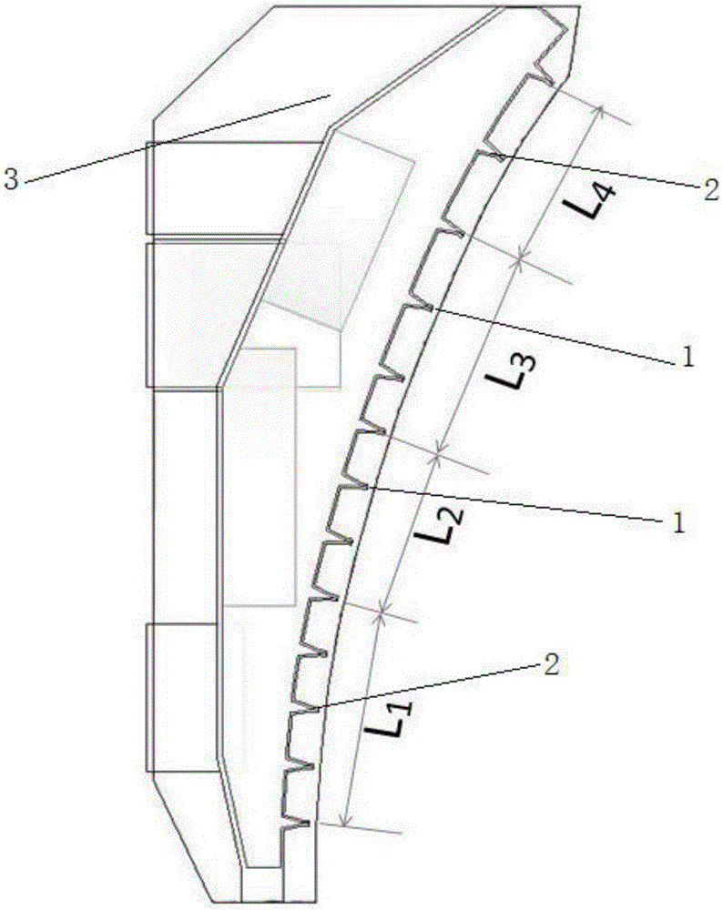 Design method for tuyeres of gravure press drying oven
